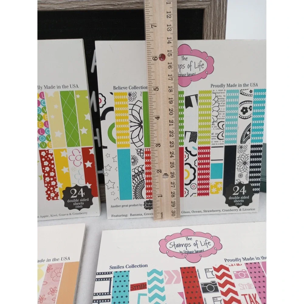 The Stamps of Life Paper Pad Sets Double Sided 6x6 4pk